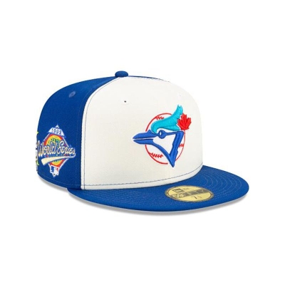 Toronto Blue Jays Gorra | New Era MLB State Flower 59fifty Fitted Cap Mexico - Azules